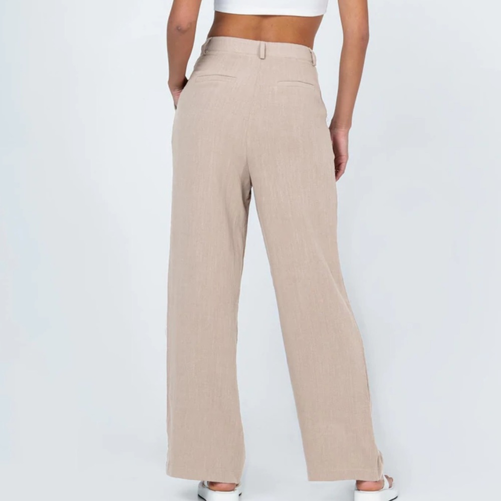 Princess Polly Brenda Pants Beige - Picture 4 of 4